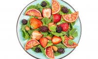 Fruit Berries Plate Wedges Fresh