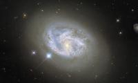 Galaxy Stars Shine Glare Space