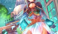 Girl Dress Sword Fantasy Anime Art