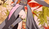 Girl Kimono Pose Anime Art