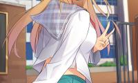 Girl Schoolgirl Smile Gesture Anime