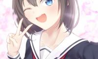 Girl Smile Selfie Snapshot Interface Anime
