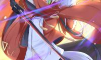 Girl Sword Warrior Anime Magic Art