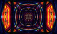 Kaleidoscope Fractal Abstraction