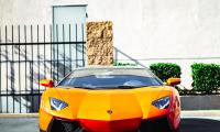 Lamborghini-aventador Lamborghini Car Sports-car Orange