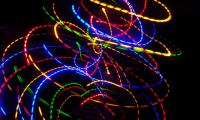 Light Lines Long-exposure Freezelight Abstraction Colorful