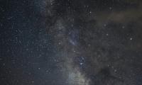Milky-way Stars Trees Sky Night Dark