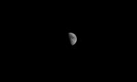 Moon Night Black-and-white Black