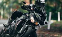 Motorcycle Motorcyclist Bike Sport-bike Black Moto