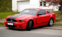 Mustang Car Muscle-car Red
