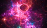 Nebula Glare Colorful Bright Abstraction
