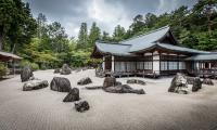 Pagoda Architecture Stones Sand Landscape