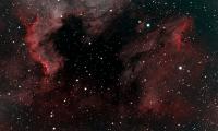 Pelican-nebula Nebula Stars Space Red