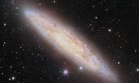 Sculptor-galaxy Galaxy Stars Space