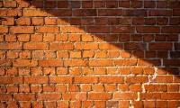 Wall Bricks Rough Texture Brown