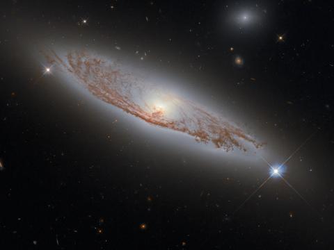 Galaxy Shine Glare Stars Space