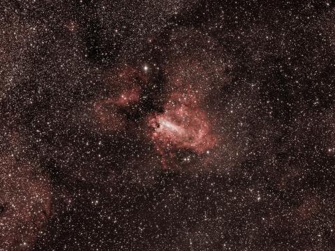 Lobster-nebula Nebula Glow Stars Glare Space Red